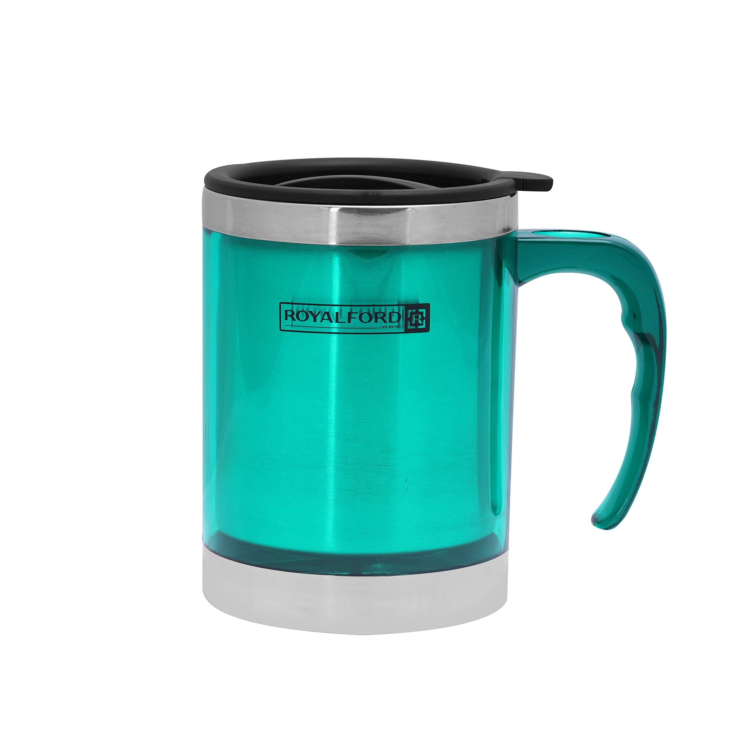 Royalford10 Oz Travel Mug Green