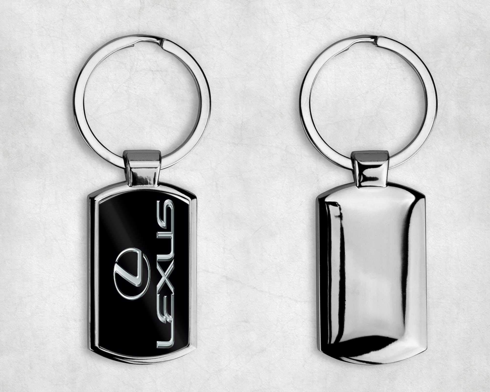 T20 DESIGNS LEXUS CARS METAL KEYRING - All Models - Complete with Gift Box (-A001)