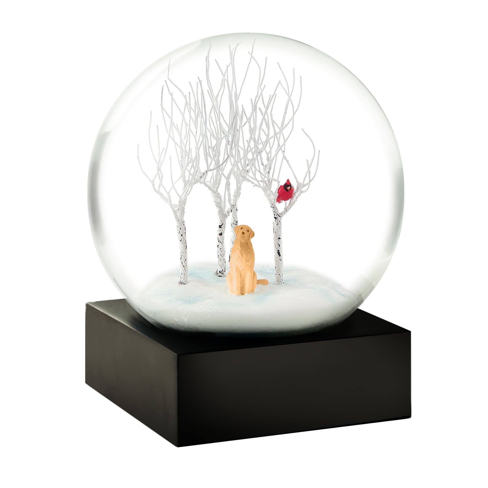 CoolSnowGlobes Lab in Woods Snow Globe by Cool Snow Globes