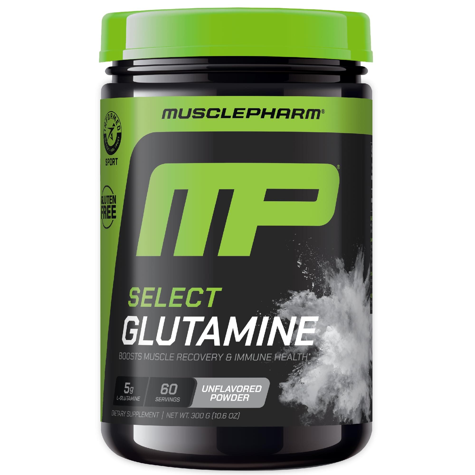 MusclePharm Essentials Glutamine Unscented 300g 0 66lb