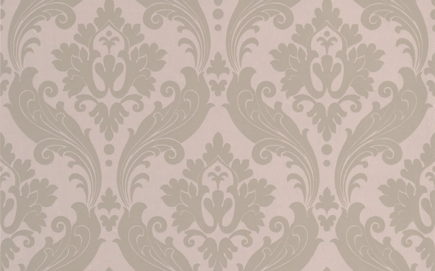 Graham & Brown Kelly Hoppen Style Vintage Flock Wallpaper, Green