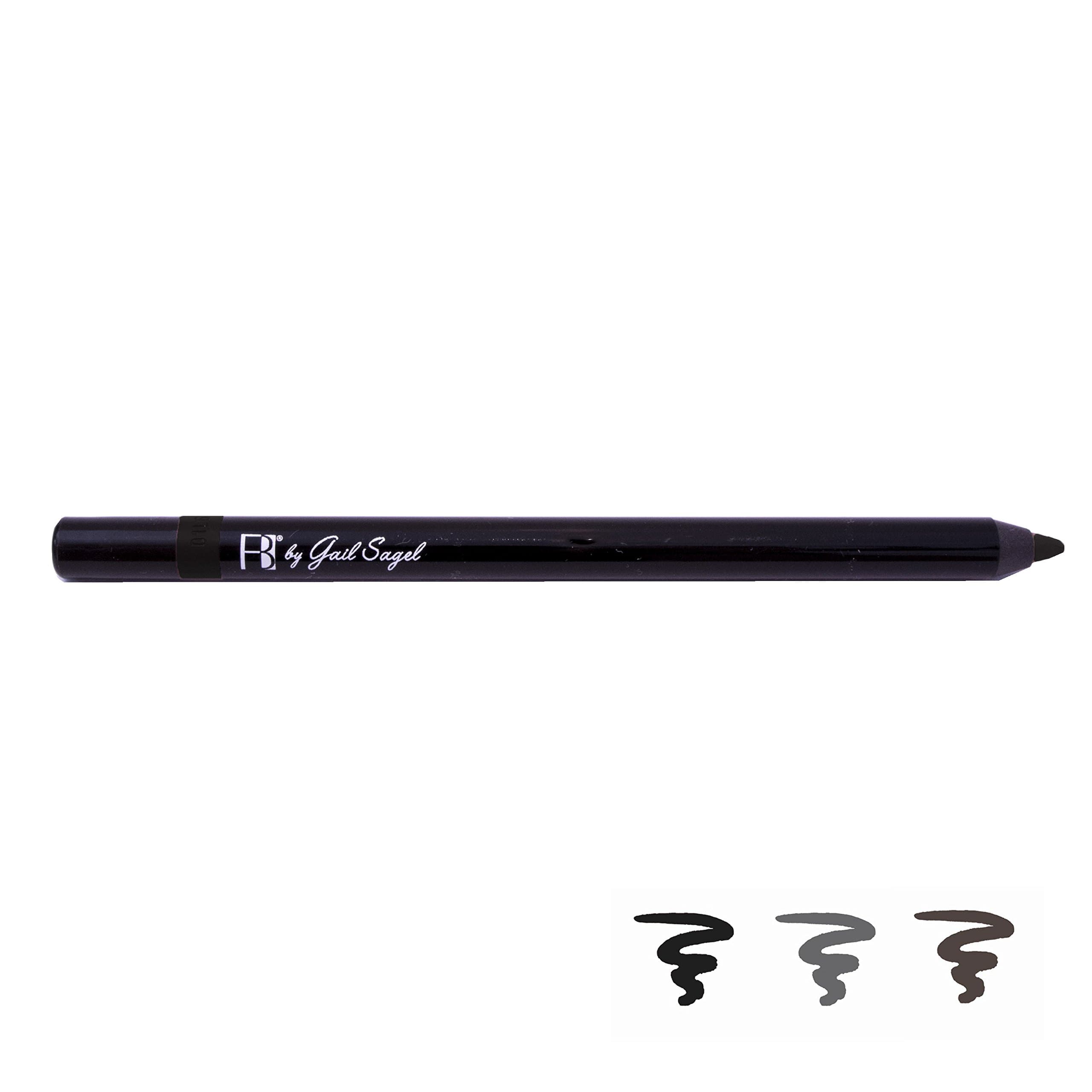 Faces Beautiful Gel Eyeliner Pencil: Precise Water Resistant, Smudge Resistant Eye Makeup Liner - Black Noir