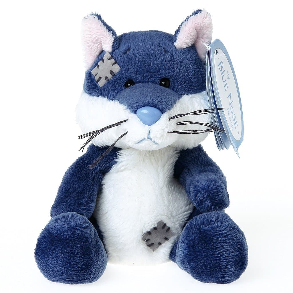 Tatty Teddy & My Blue Nose Friends Baffle the Fox soft toy, sits 4" tall.