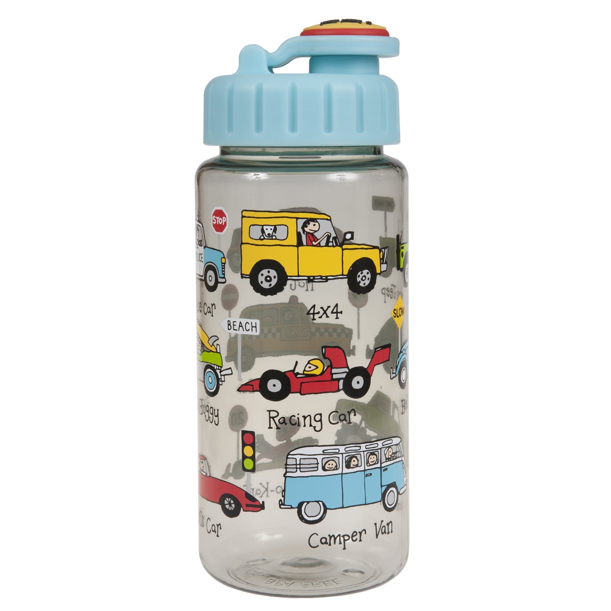 Tyrrell Katz Cars Drinking Bottle With Straw