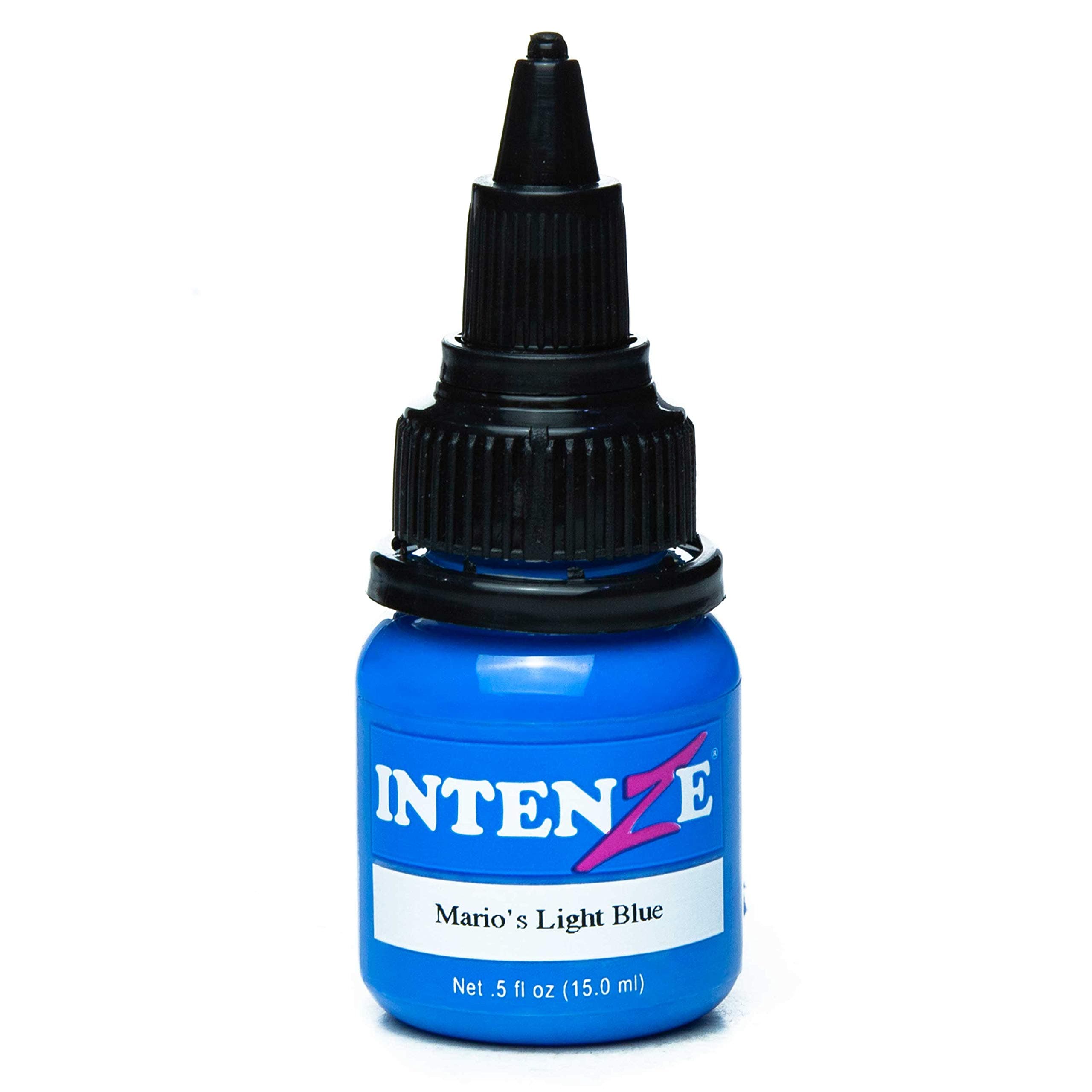 Intenze Tattoo Ink Mario's Light Blue 1/2 oz
