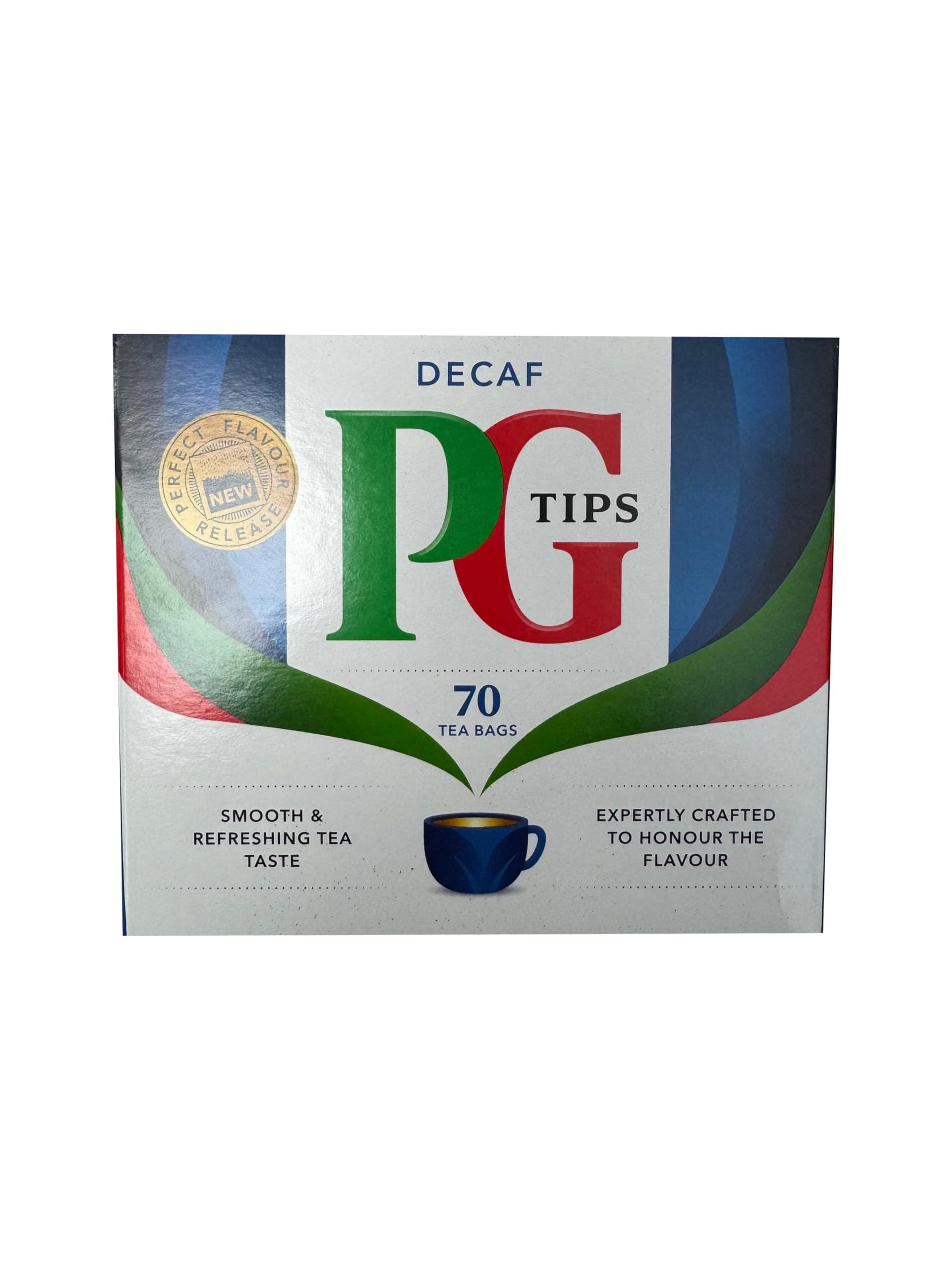 PG Tips Decaf 70 Pyramid Tea Bags (2 Pack)