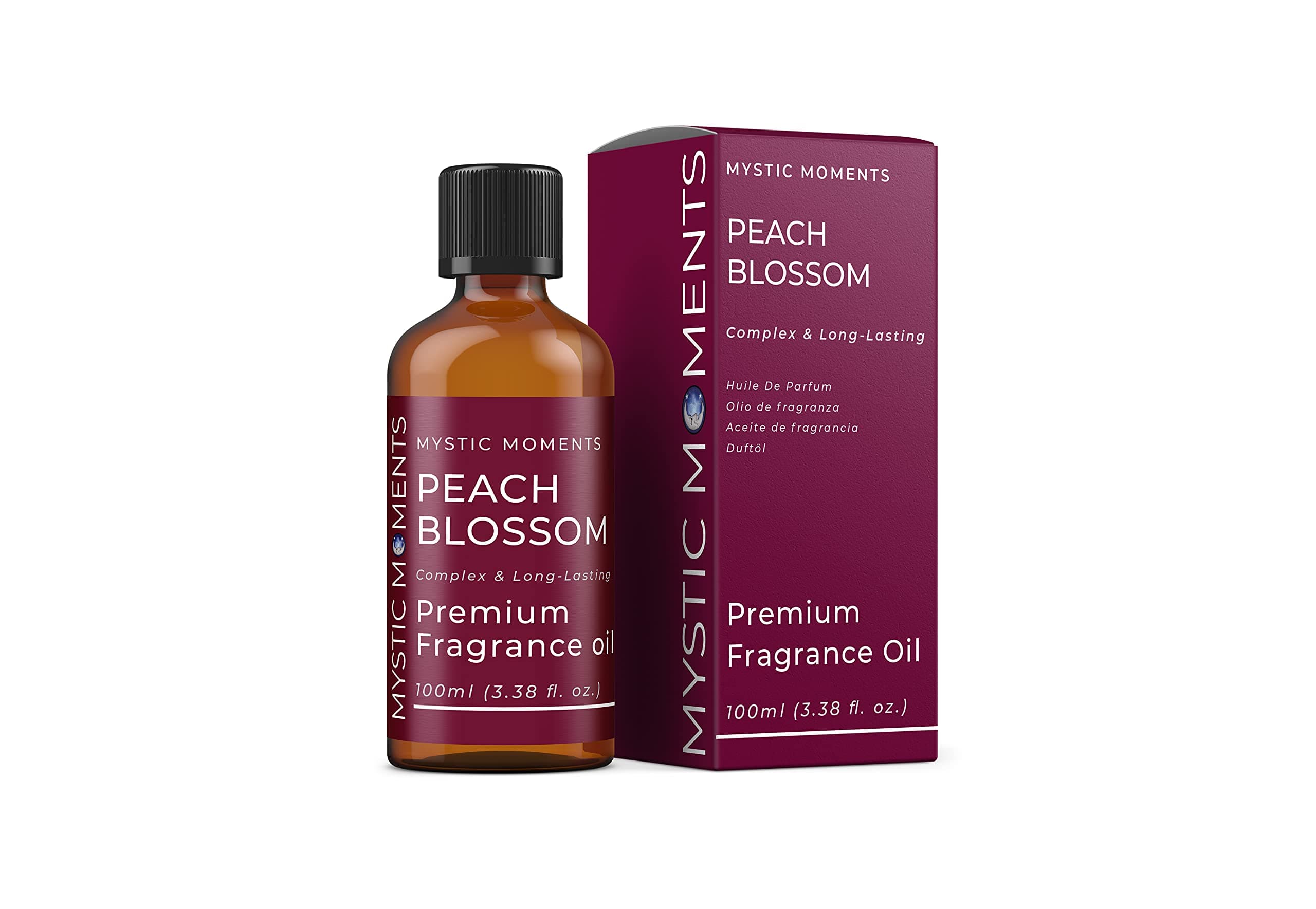 Peach Blossom Fragrance Oil - 100ml - Perfect for Soaps, Candles, Bath Bombs, Oil Burners, Diffusers and Skin & Hair Care Items