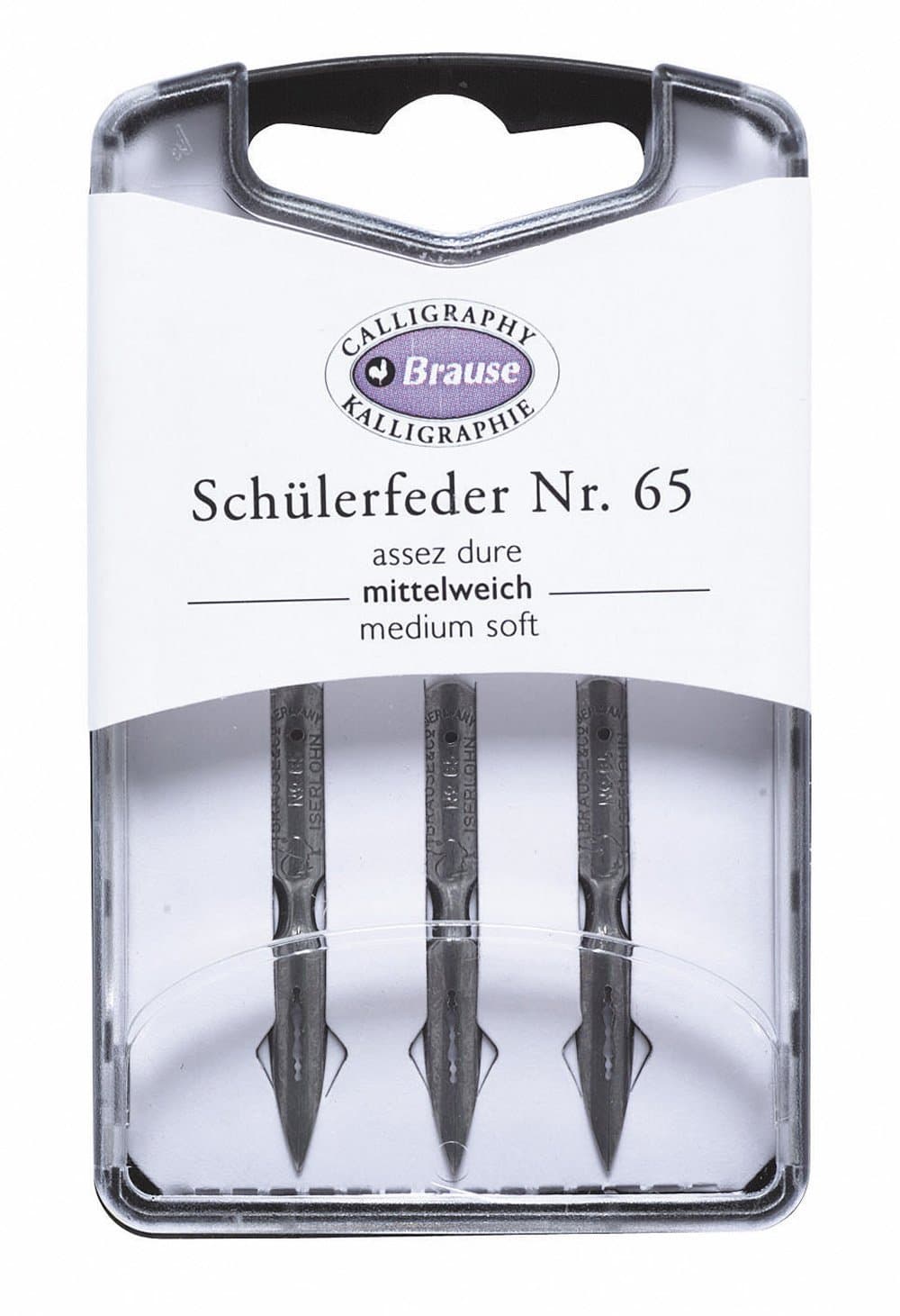 300065B - Writing nibs for pen/ nib holder - Box of 3 l'Ecolière metal nibs - Made in Germany - Calligraphy - Creative Tools - Drawing/ Writing