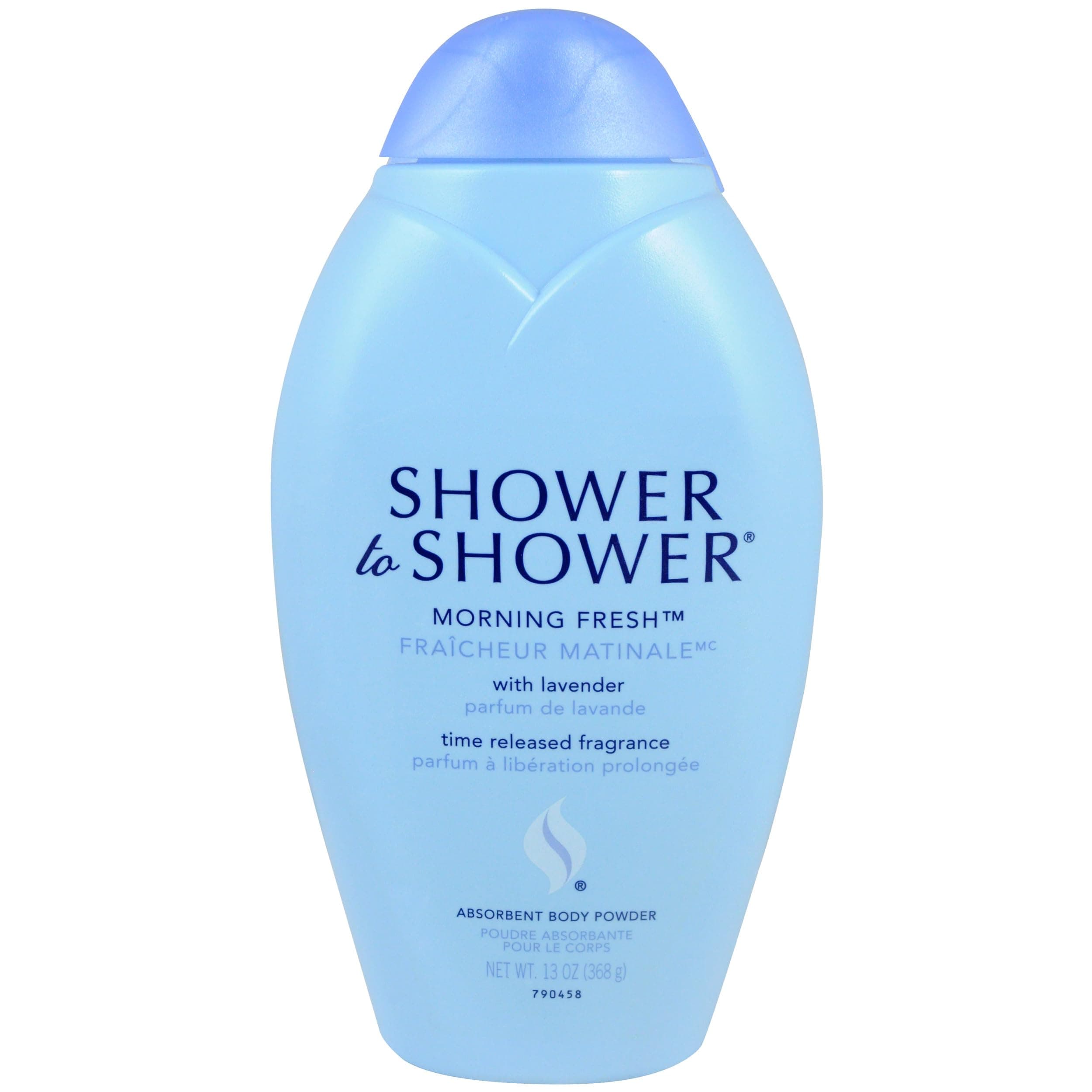Shower to Shower, Absorbent Body Powder Morning Fresh, 13 oz