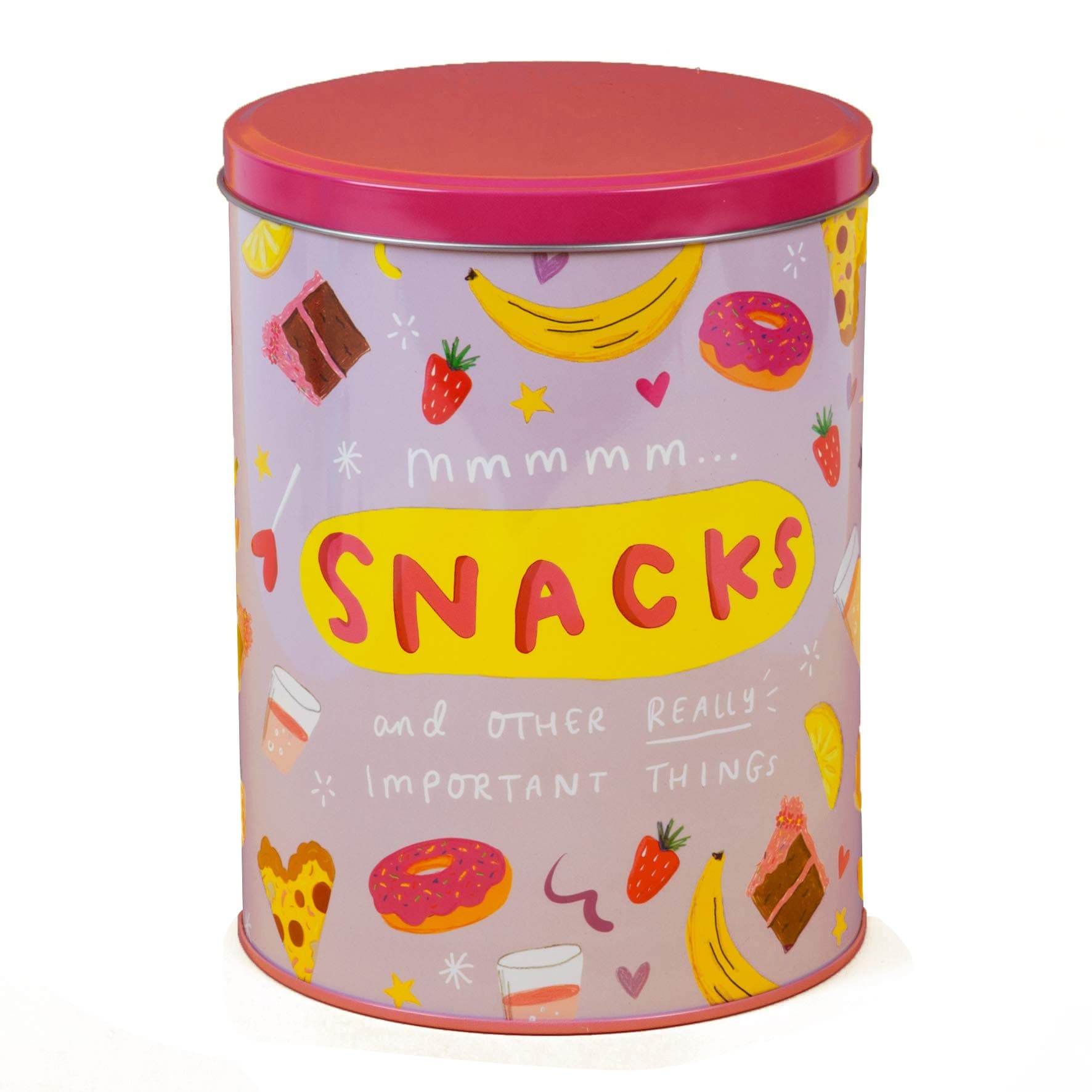 The Happy News Storage Tin - Mmmm Snacks