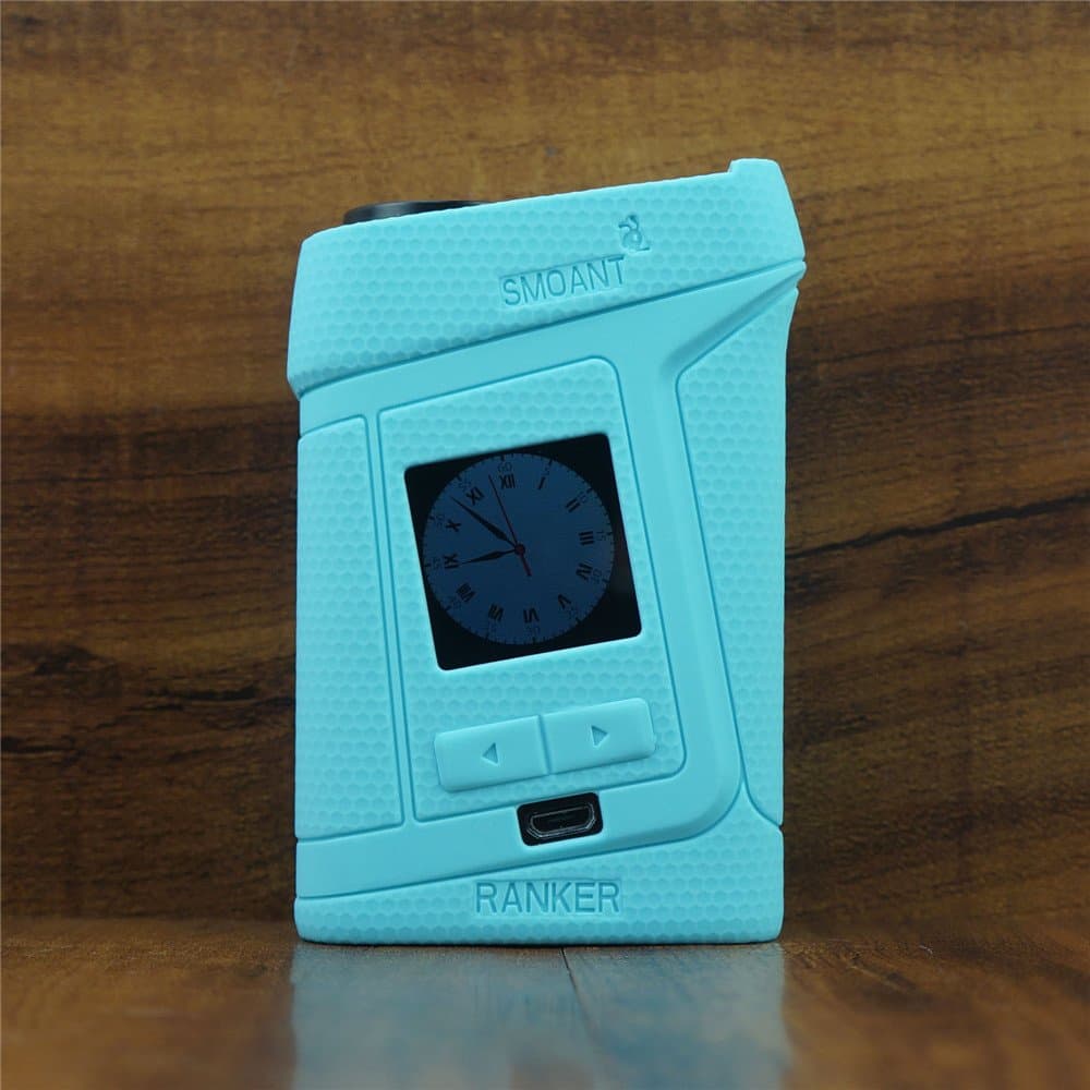 ModShield for Smoant Ranker 218W TC Silicone Case ByJojo Protective Cover Shield Wrap Skin (Teal)