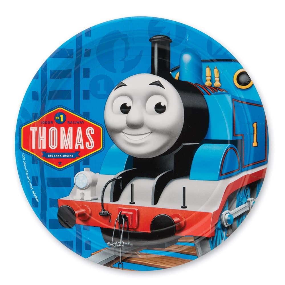 Thomas The Train Party 9" Plates - Party Supplies - 8 per Pack