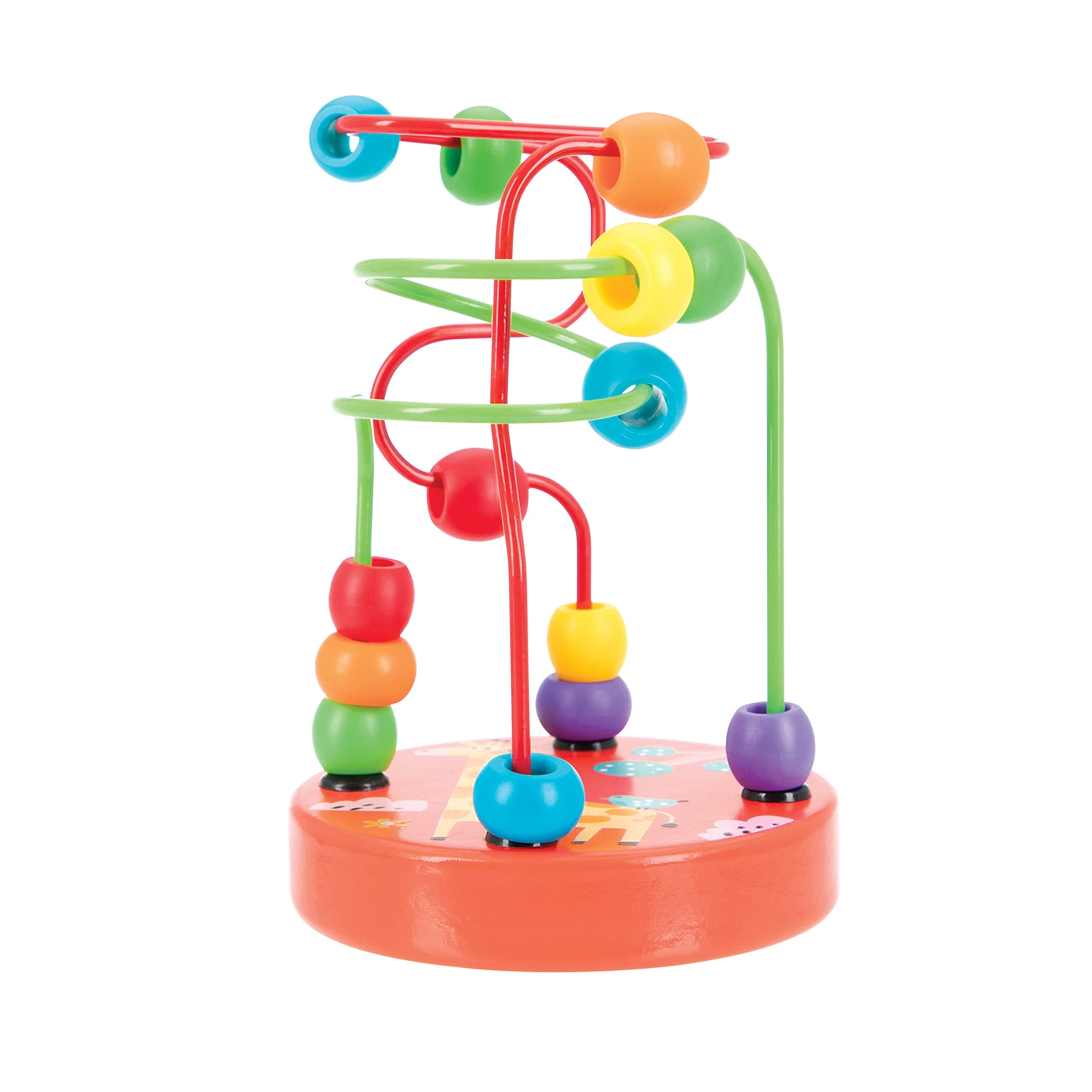 Nuby Jungle Gym Bead Toy, Mini - Early Educational Toy