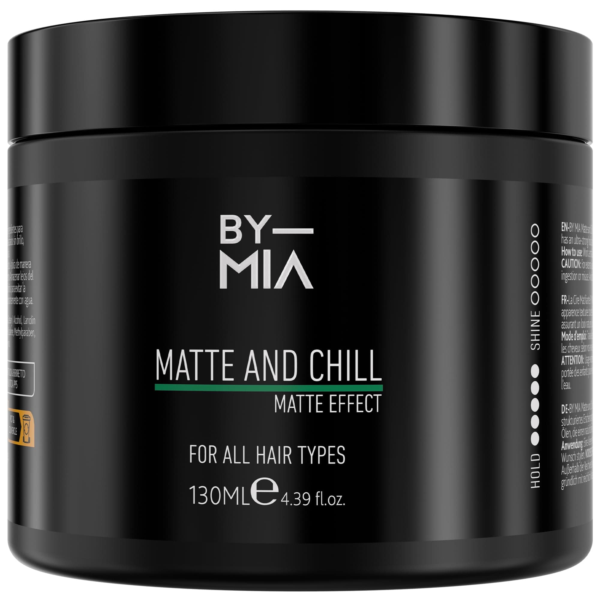 Matte and Chill Hair Wax 130 ml | Matte Look | Super High Hold | Edge Control | Hair Wax for Men & Women