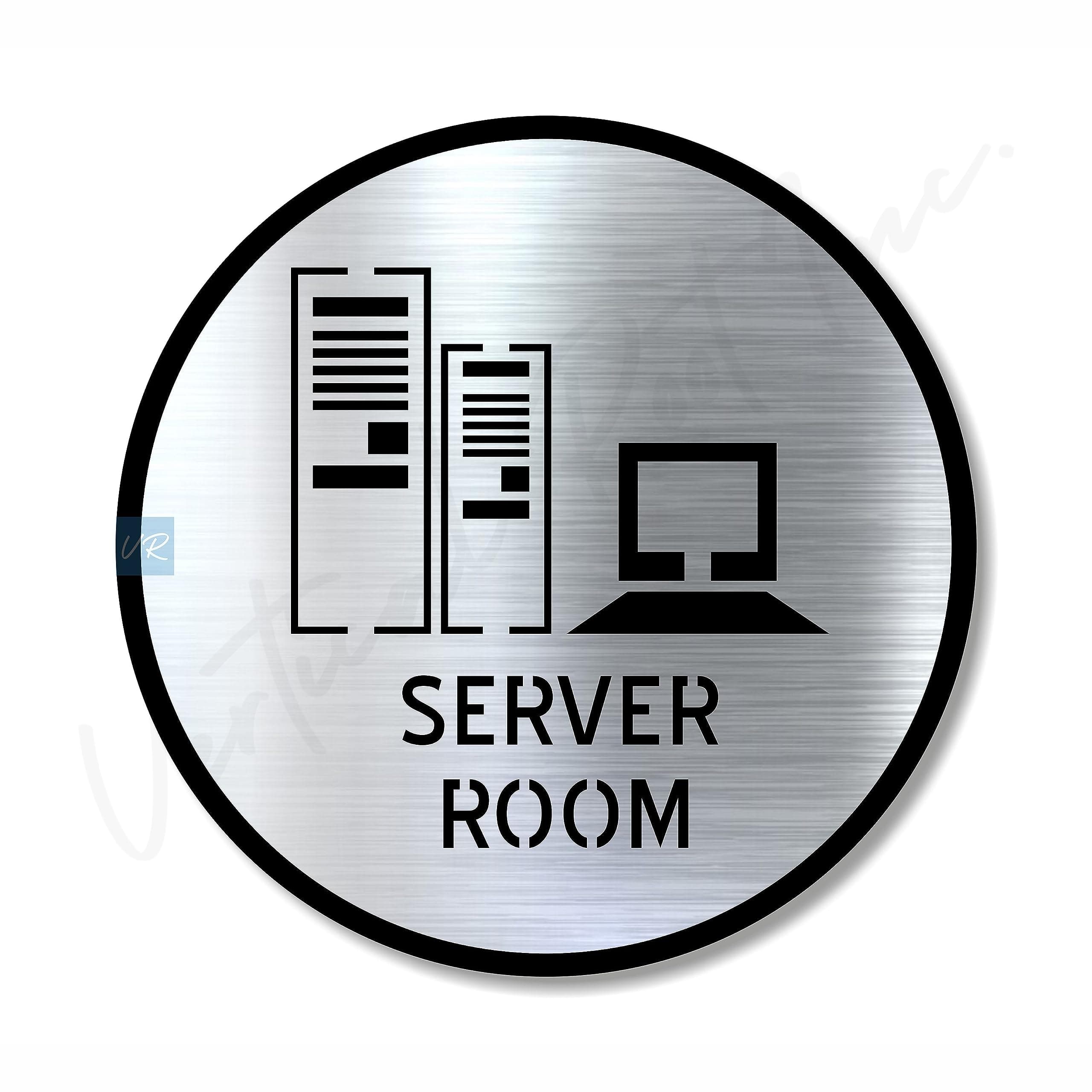 PREMIUM BRUSH SILVER SERVER ROOM