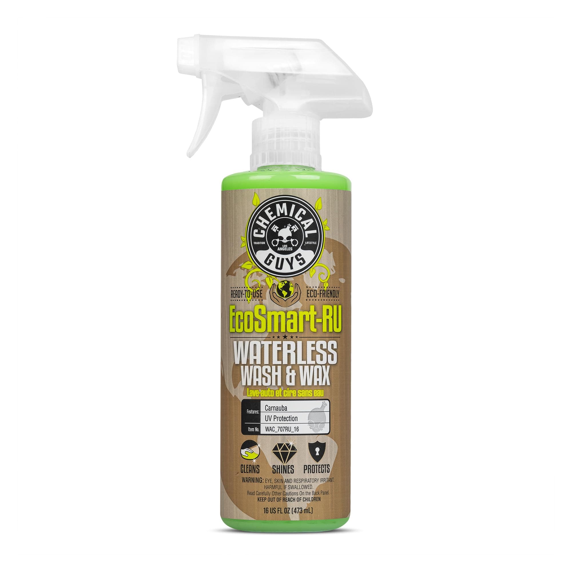 WAC707RU16 EcoSmart-RU Ready to Use Waterless Car Wash and Wax (473.2 ml)