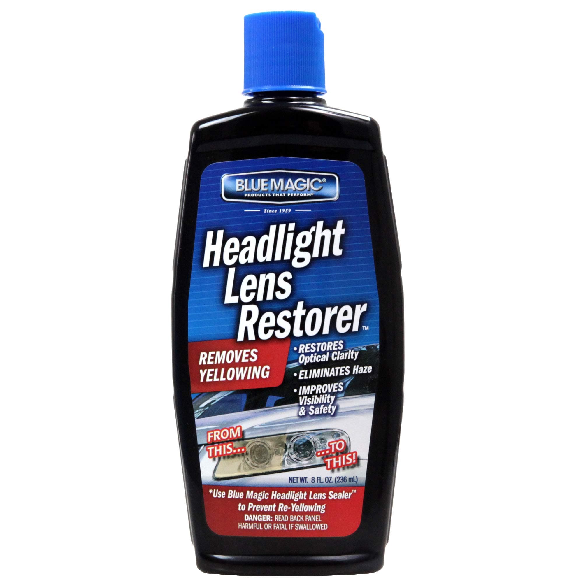 725CD-06 Headlight Lens Restorer - 8 oz.