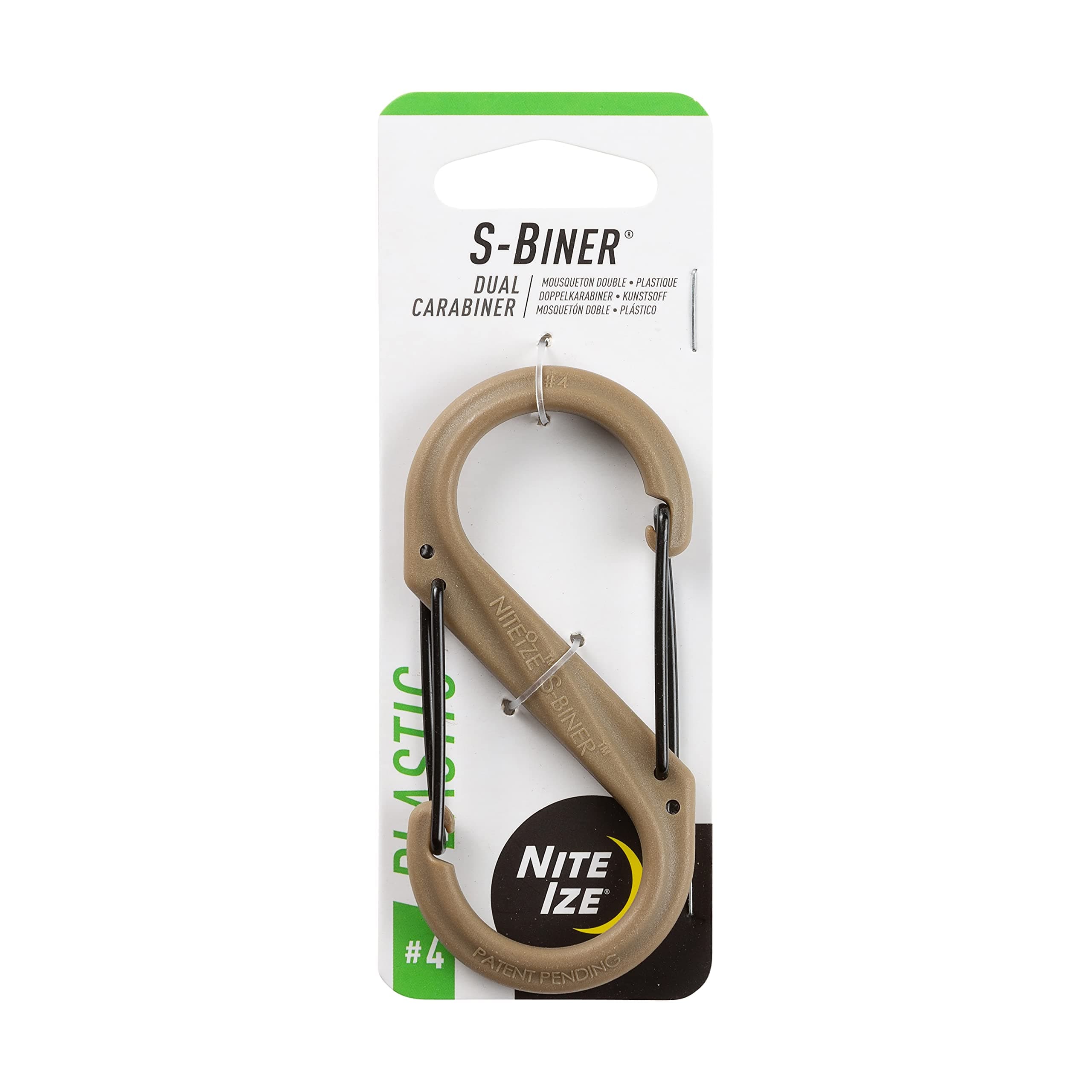 Nite IZE S-Biner Dual Carabiner Plastic