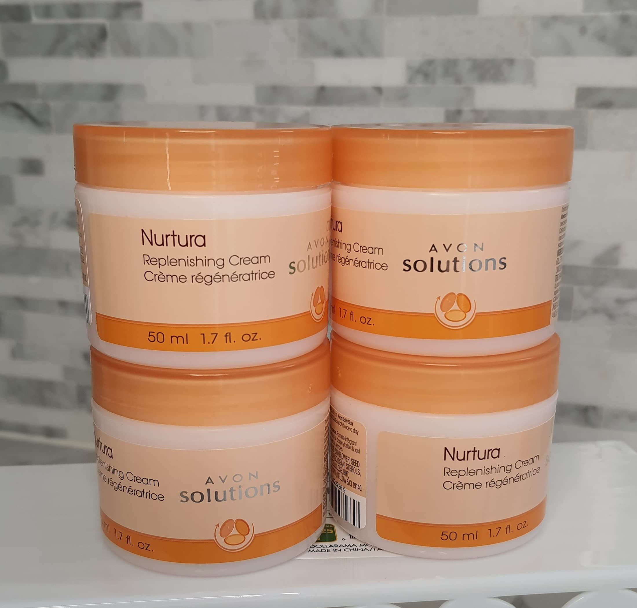 AVONSolutions Nurtura Replenishing Cream Lot of 4