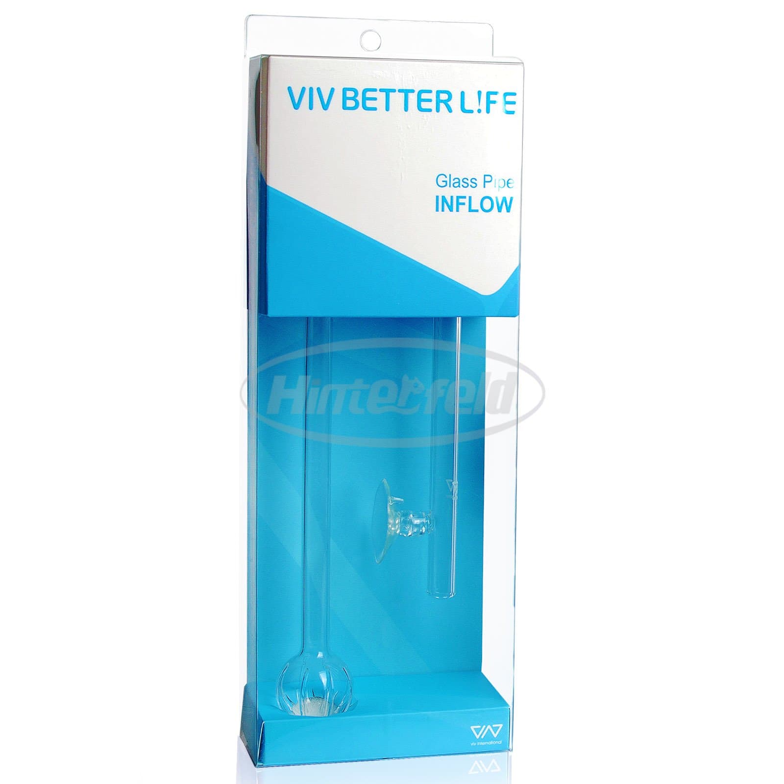 VIV Plant Aquarium Filter Inflow Glass Ball Lily Pipe 17mm