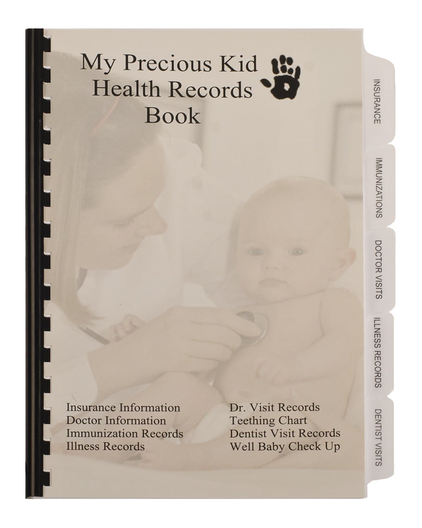 Medical Records Book - Doctor Visits Records