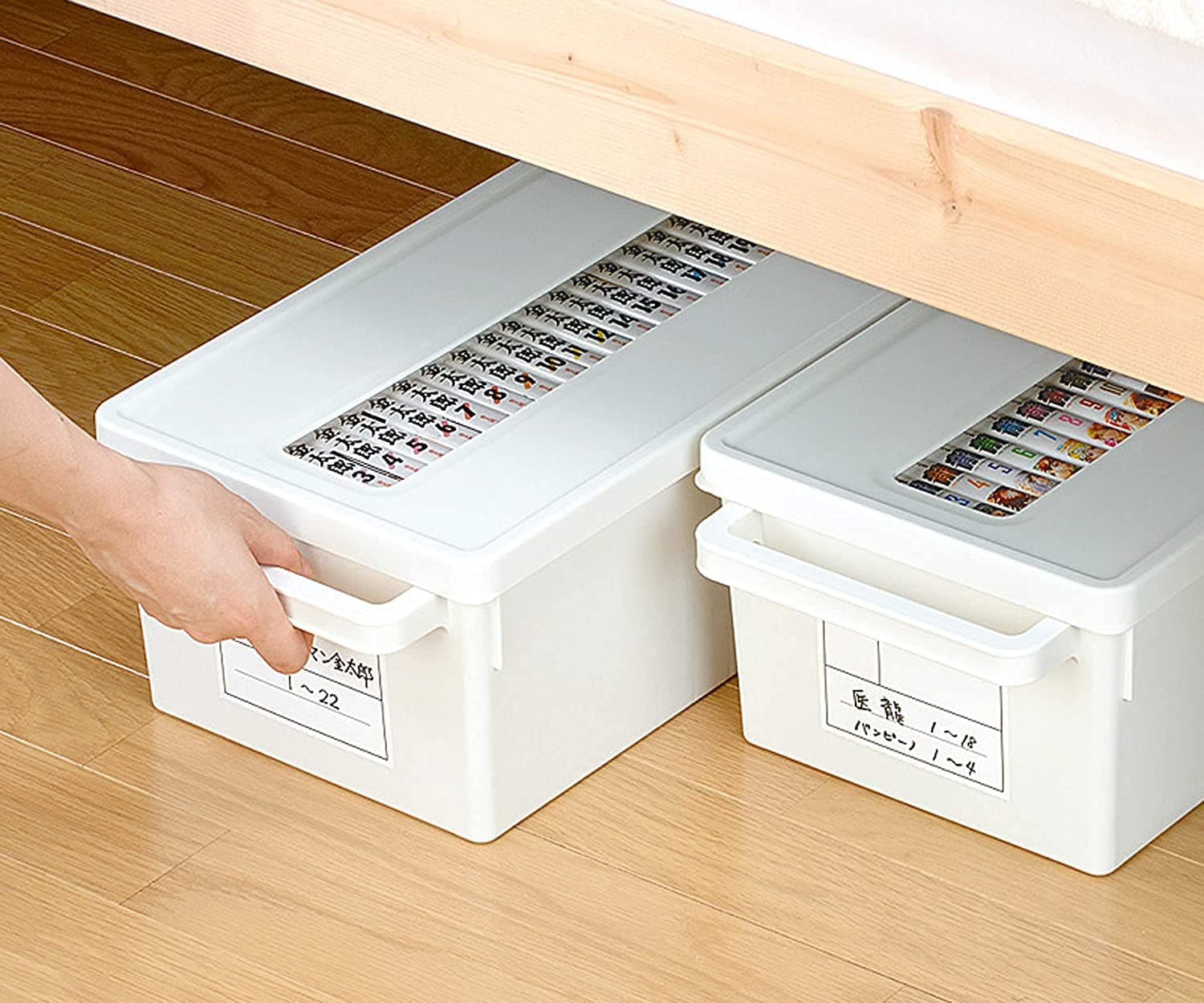 ALISSA DVD Storage Box CD Disc Storage Rack Box For Home Office (White)