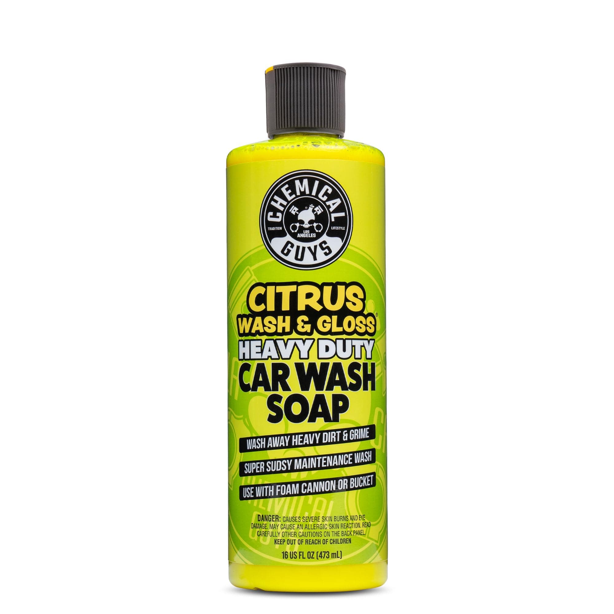 Chemical Guys CWS30116 Citrus Wash and Gloss Concentrated Car Wash (473.2 ml)