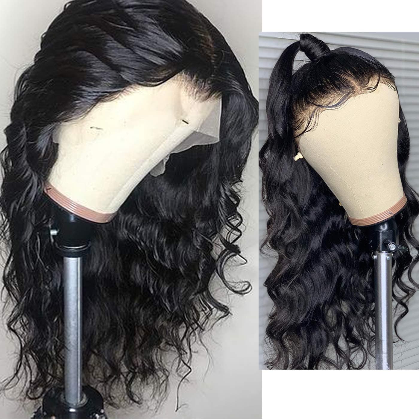 Friya Hair Long Wave Wig Lace Front Wigs Synthetic Fiber Heat Resistant Hair Glueless Loose Curly Wigs With Baby Hair 24 Inch