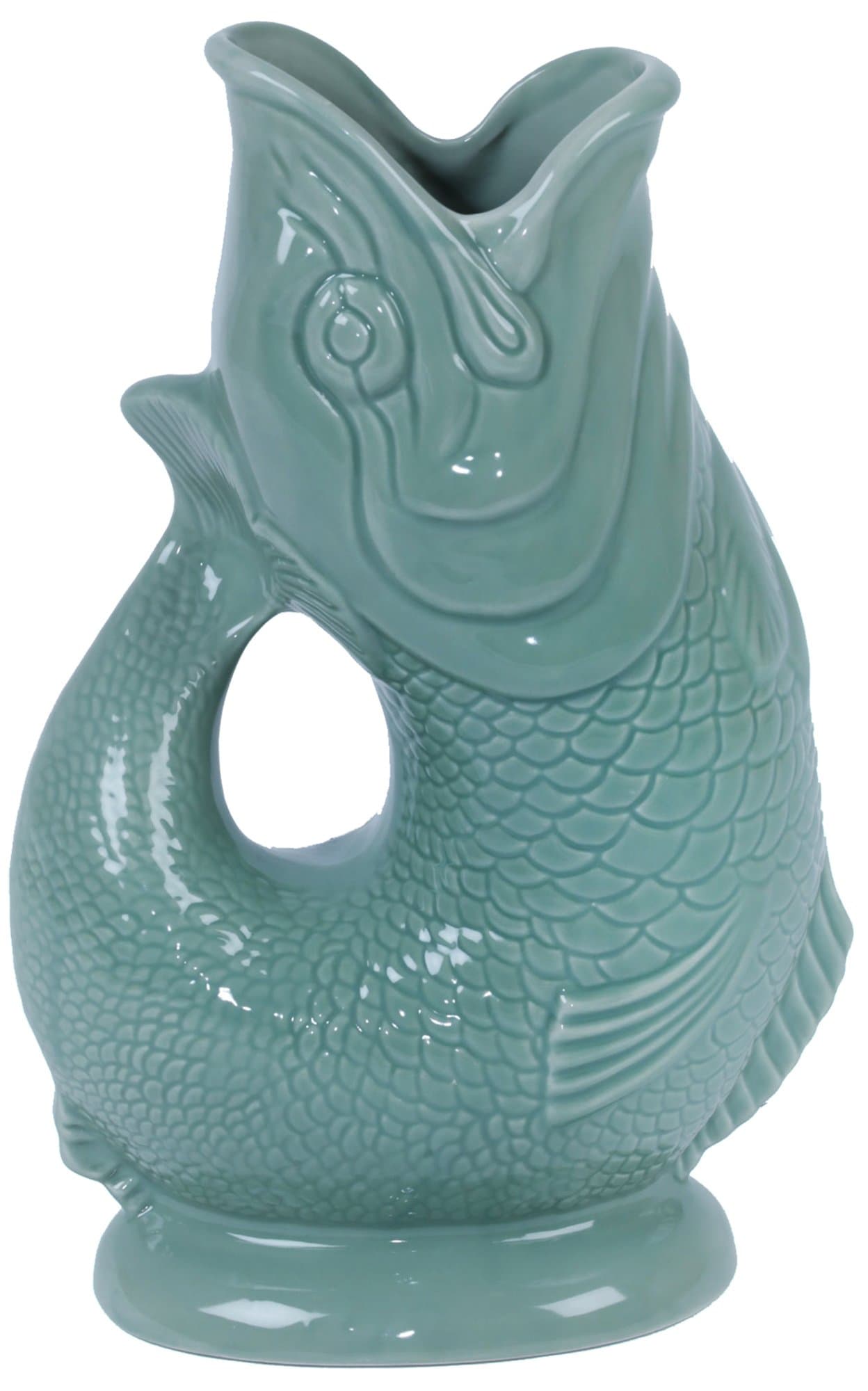 Wade Ceramics Gluggle Jug, Sage Green, Extra Large