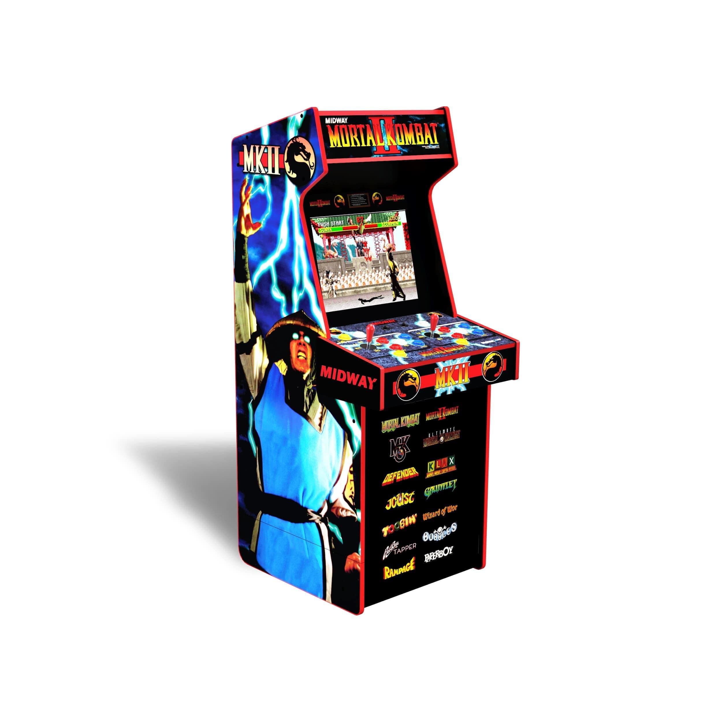 Arcade1UP | Mortal Kombat II 4ft Arcade Machine includes Mortal Kombat, Mortal Kombat II, Ultimate Mortal Kombat 3