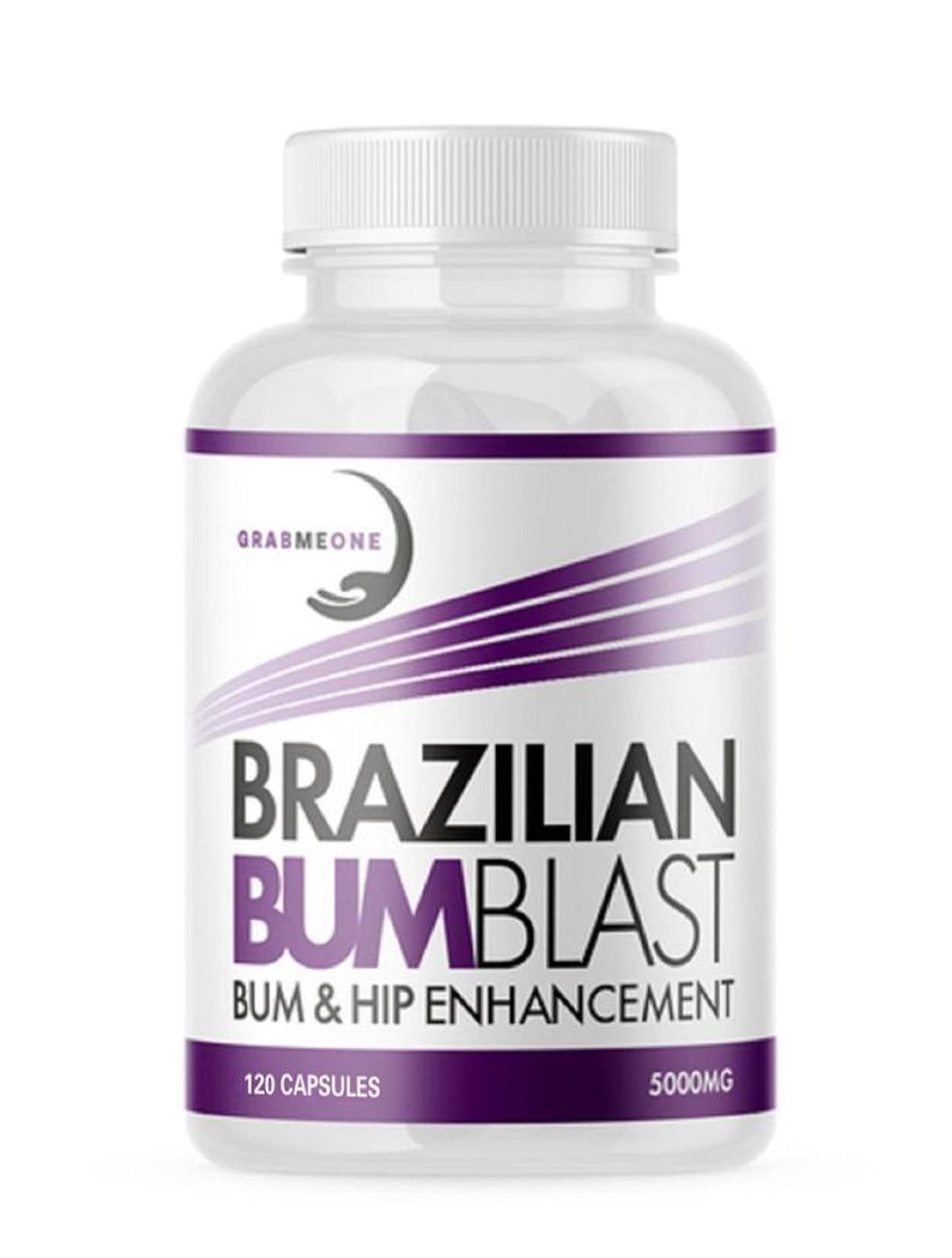 Bum and Hip Enlargement Supplement - Natural Enhancer Supports Bigger, Toned, and Firm Bum - Bum & Hip Enhancement (120 Capsules)