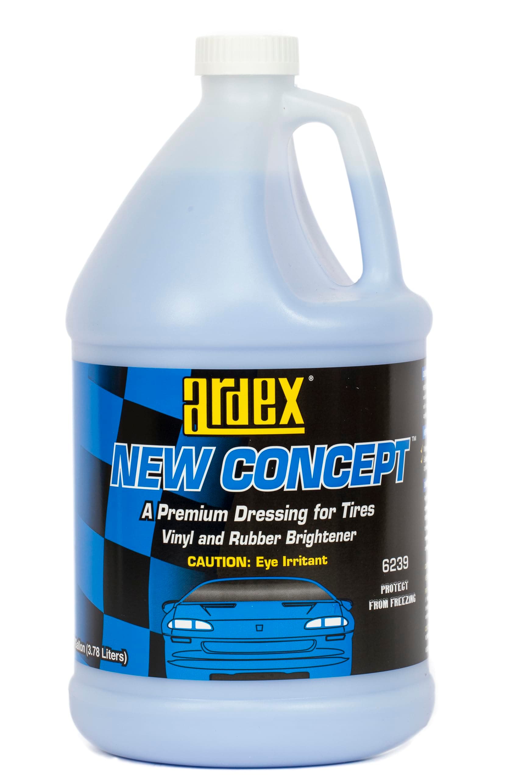 New Concept Tire & Trim Shine - Vinyl, Dash, Seat, Plastic & Rubber Dressing (16 oz, 32 oz, 1 Gal.) - DIY Like The Pros (1 Gal)