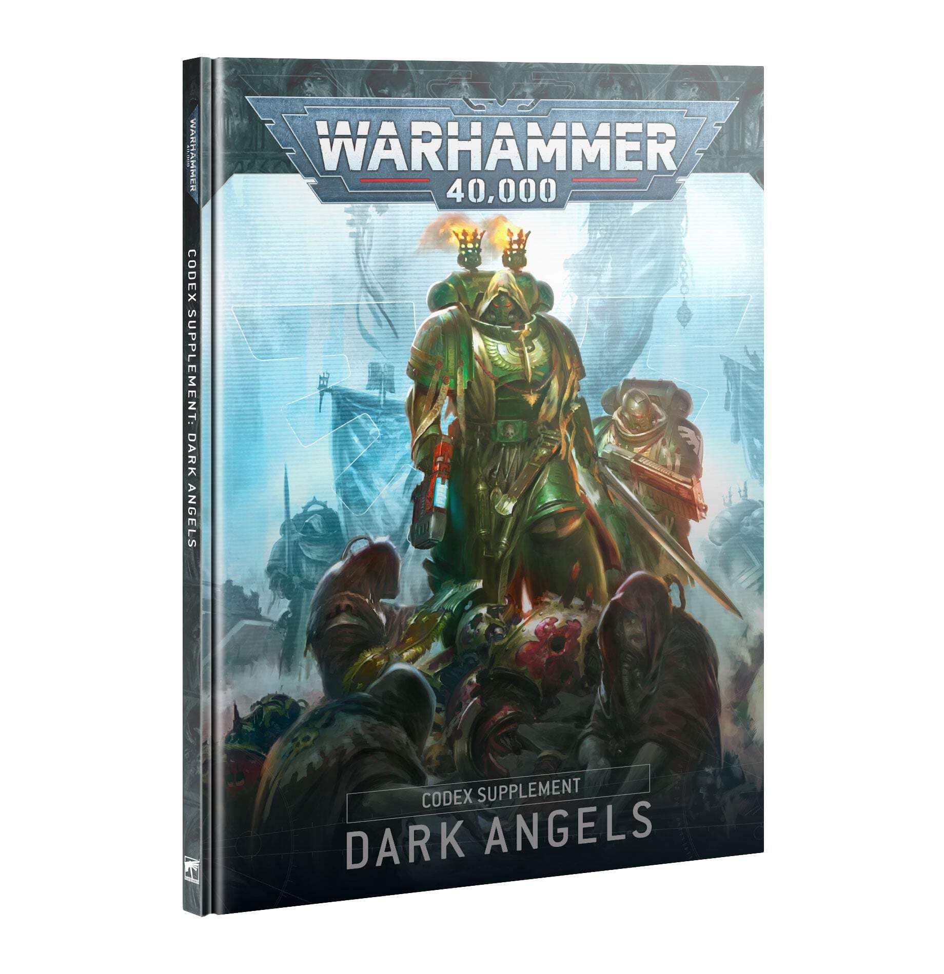 Warhammer Games Workshop 40k - Codex Supplement V.10 Dark Angels (En), Black