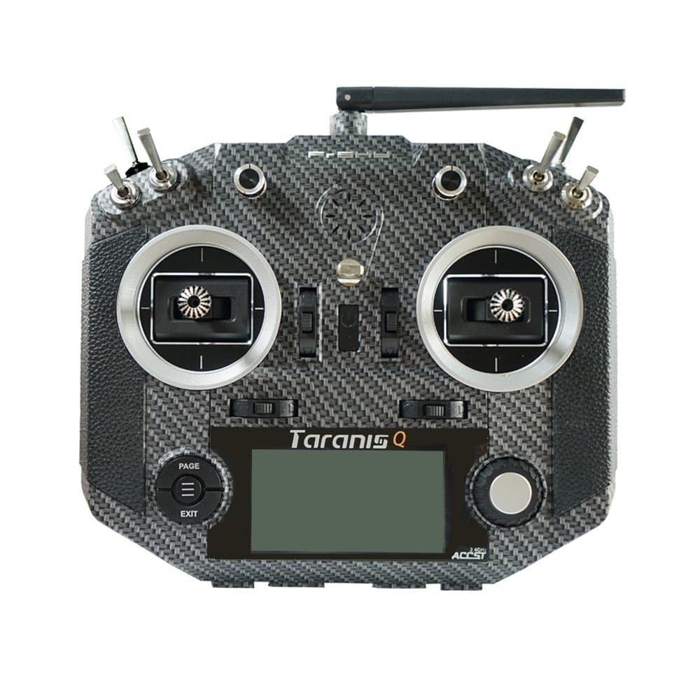 FrSky Upgraded Taranis QX7s With M7 Hall Sensor Gimbal 16 Channels Transmitter-Carbon Fiber