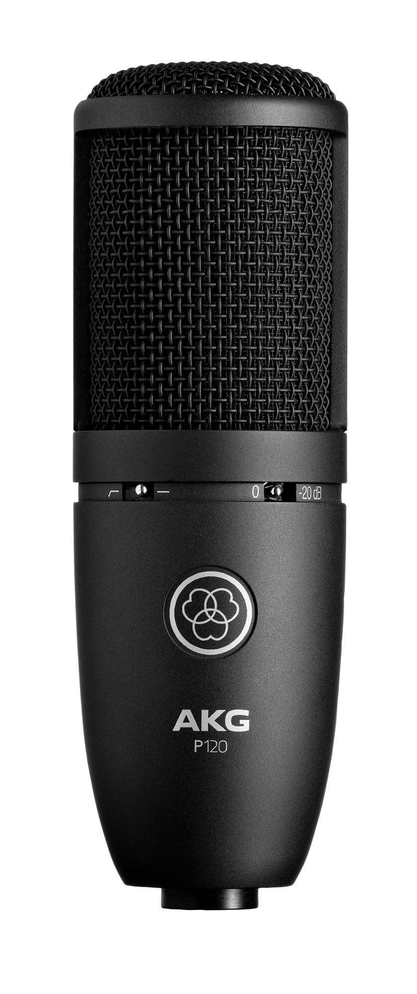 P120 High Performance General Purpose Recording Microphone, Studio Quality, Large Diaphragm, Highly Versatile, Rugged and Robust Design - Black