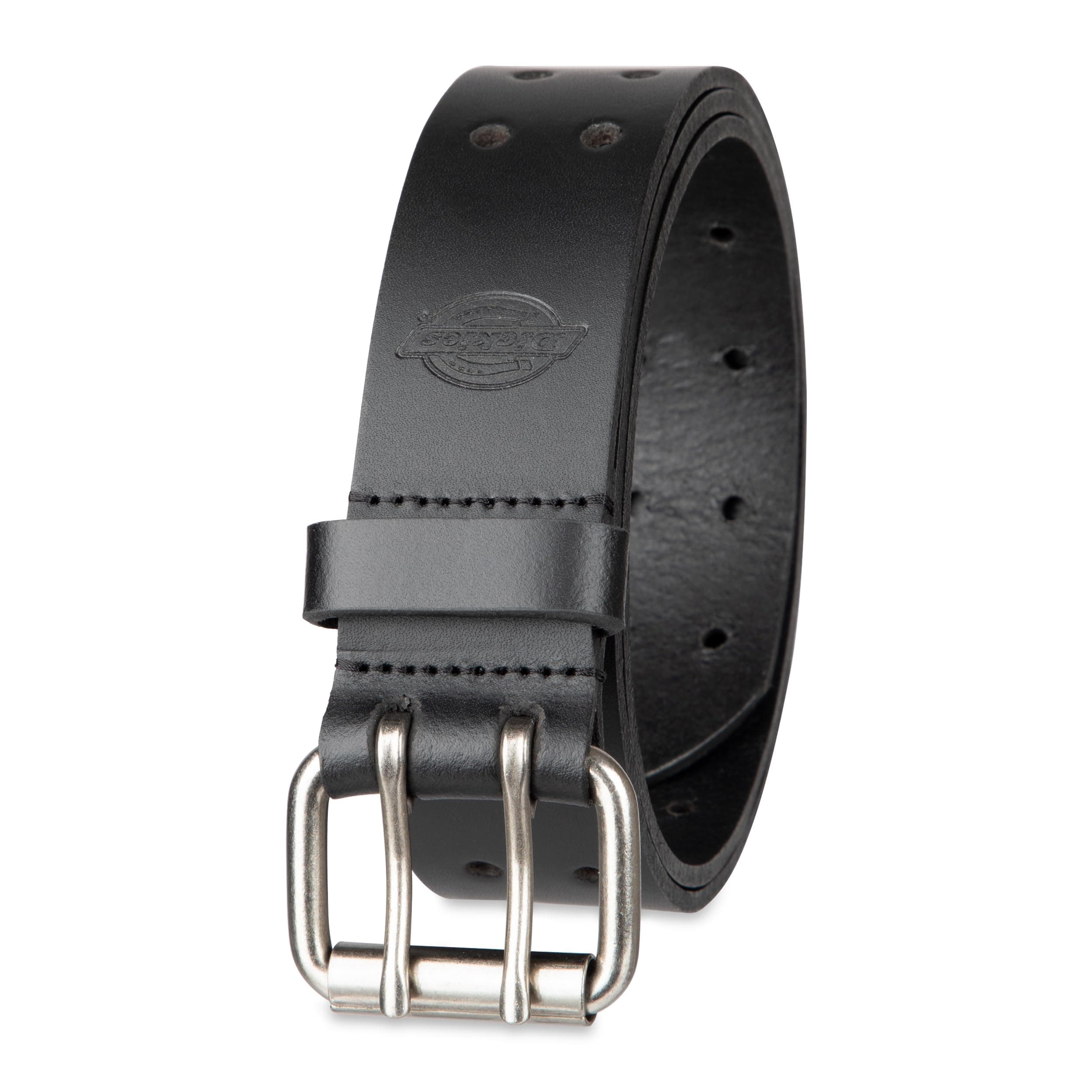 Dickies Men's 35mm Genuine Leather Belt Black/32 AD