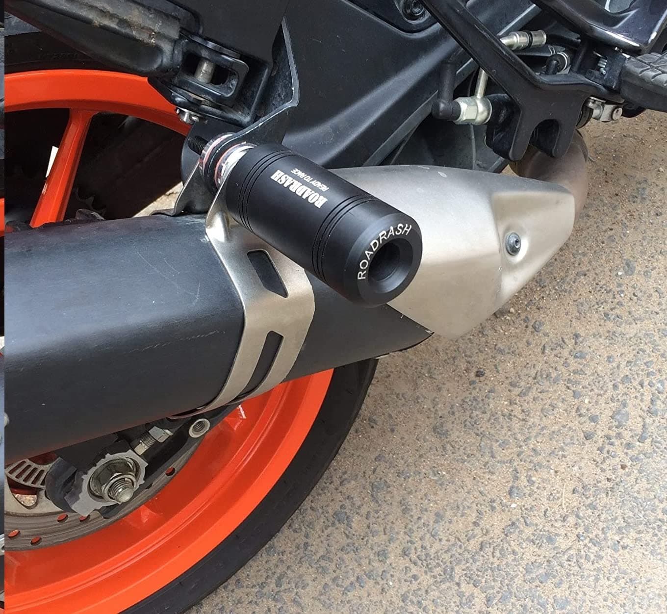 RoadRash Exhaust Protector for KTM RC Duke 250/390 / RC 390 2nd Generation