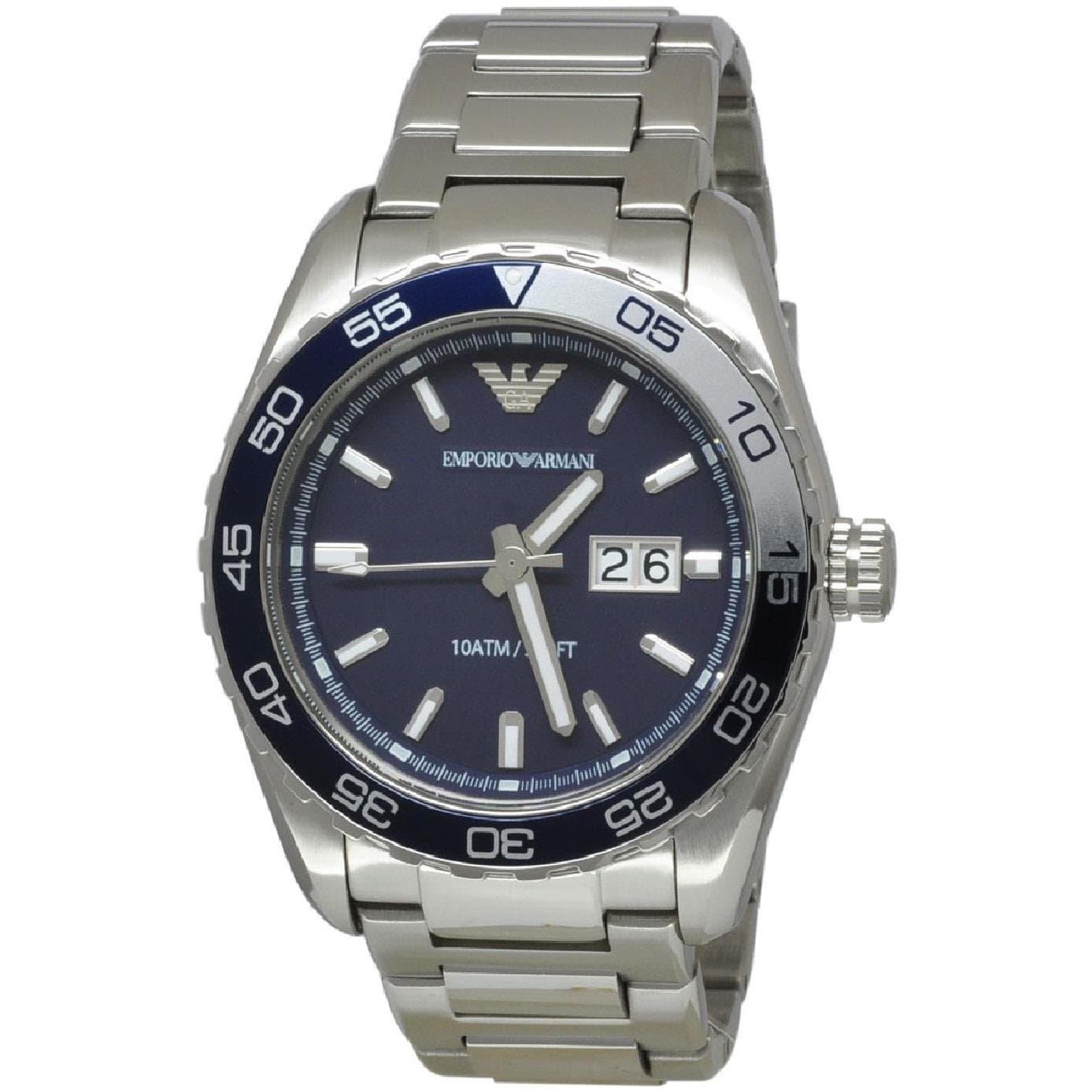 Emporio ArmaniMen's AR6048 Navy/Stainless