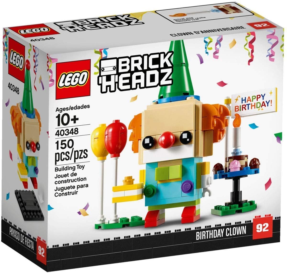 Brickheadz - Happy Birthday Clown 40348 150 Pieces