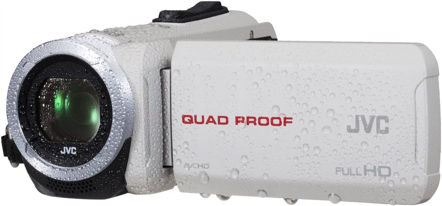 JVC GZ-R15 Camcorder - White (40x Optical Zoom) 3 inch LCD