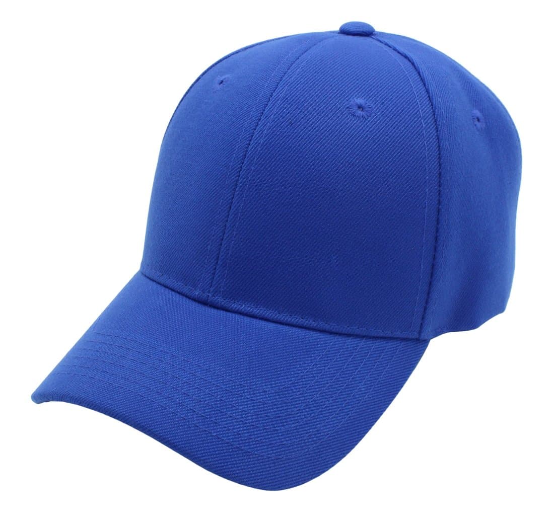 Baseball Cap Men Women - Classic Adjustable Plain Hat
