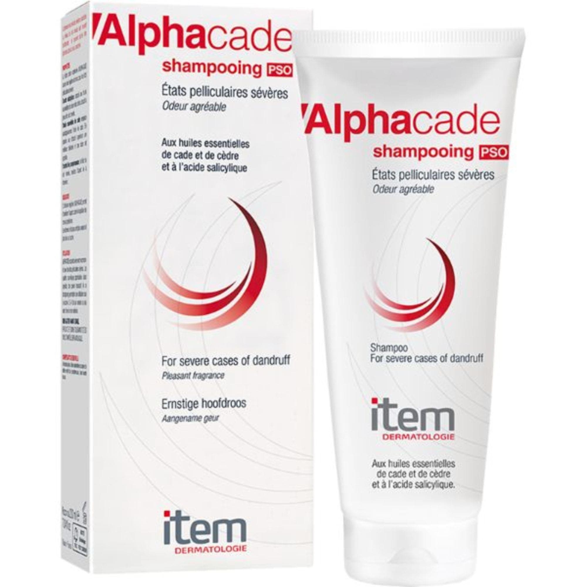 Fay-Be Home AlphaCade Hair And Body Dandruff Shampoo 200ml, Pack of 2