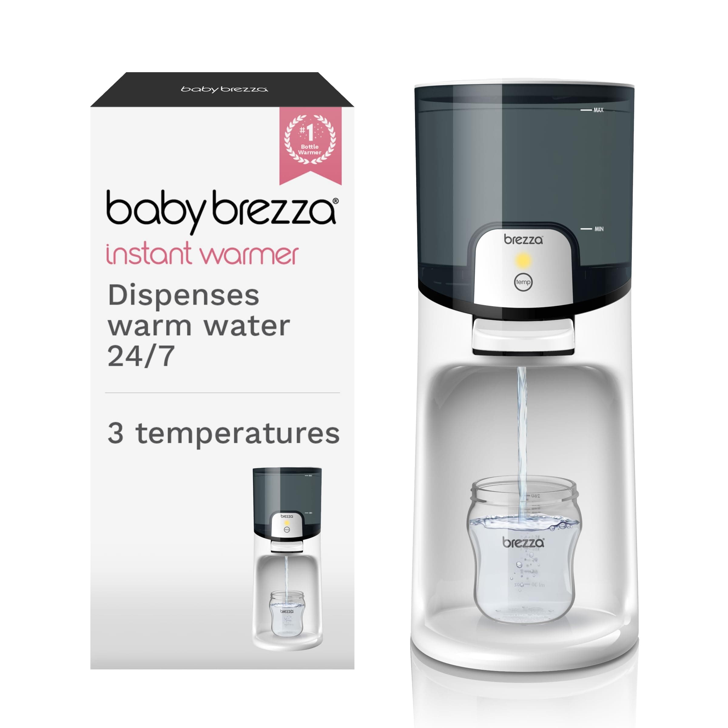 Instant Baby Bottle Maker with 3 Temperature Settings for Formula Warming, 50oz Tank Capacity, 24/7 Warm Water Dispenser, Electric Kettle Alternative