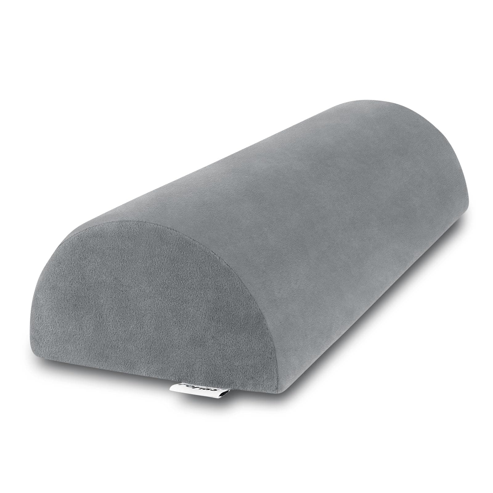Forias Knee Pillow for Back Sleeping, Memory Foam Leg Pillow for Side Sleeping Bolster Pillow for Legs Elevation Half Moon Leg Elevation Pillow for Knee Lumbar Support, Ankle Rest and Foot ComfortOEKO-TEX STANDARD 100