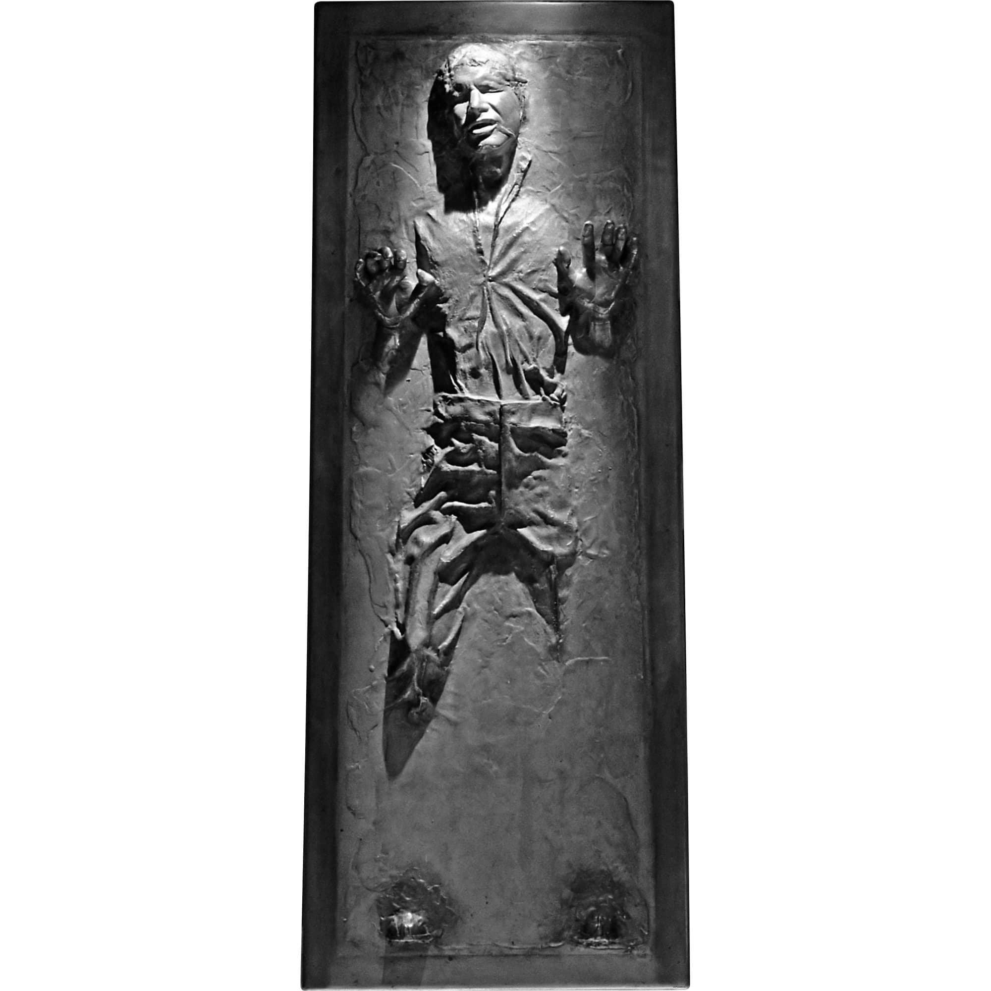 FATHEAD Han Solo in Carbonite-Life-Size Officially Licensed Star Wars Removable Wall Decal, Multicolor