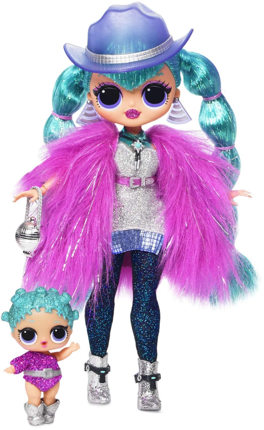 L.O.L. Surprise! LOL O.M.G. Winter Disco Cosmic Nova Fashion Doll & Sister, Multi-Colour, 561804E7C