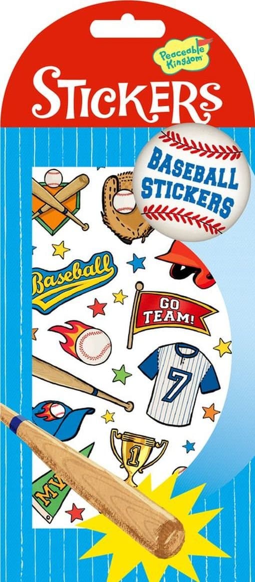 Peaceable Kingdom Press/Baseball Sticker Pack