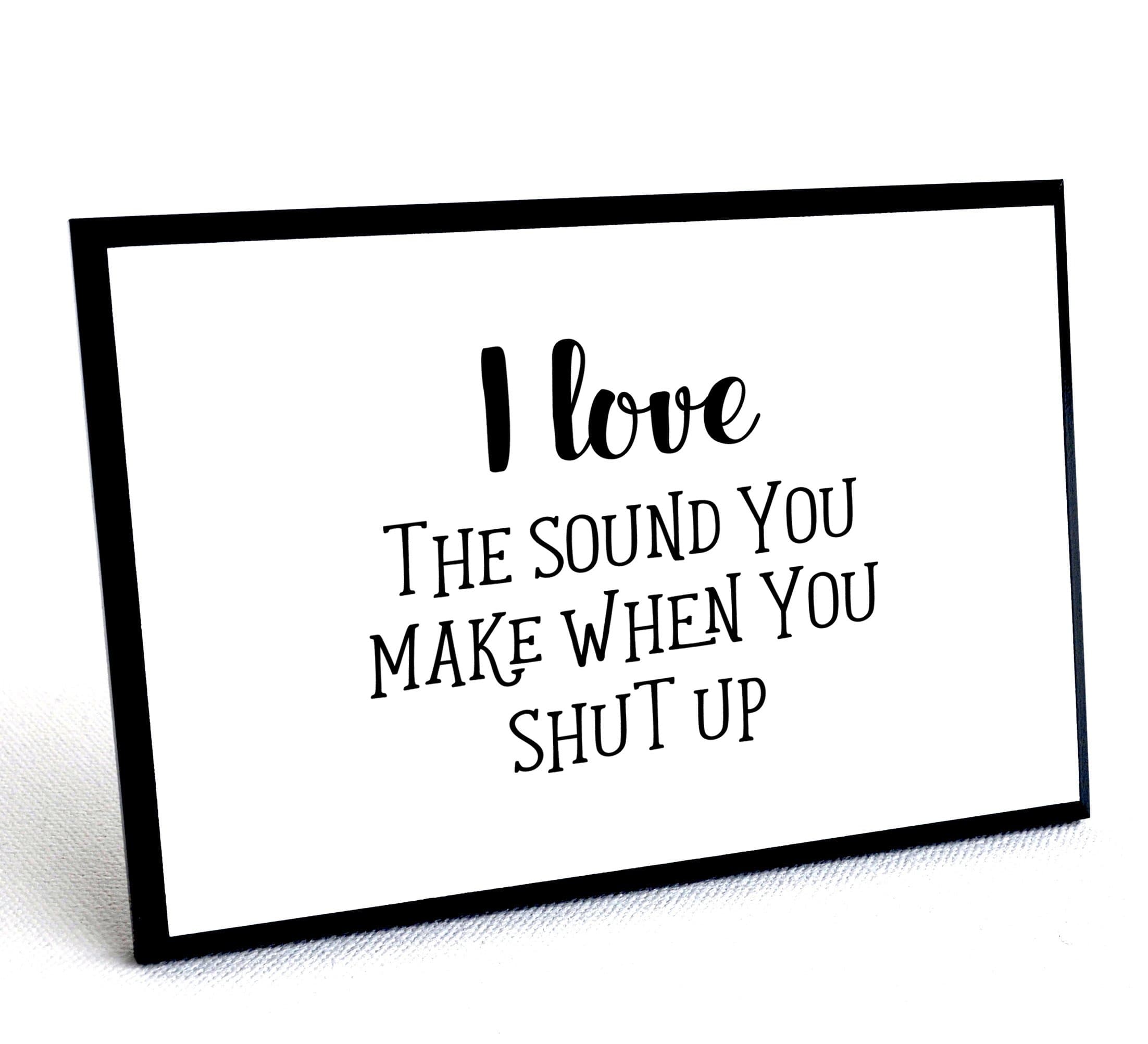 Stamp The Envelope Humorous Signs, Sarcastic Signs, Humorous Wall plaques Sayings, Funny Wooden Signs, Quality Wood Sign 4"x6"