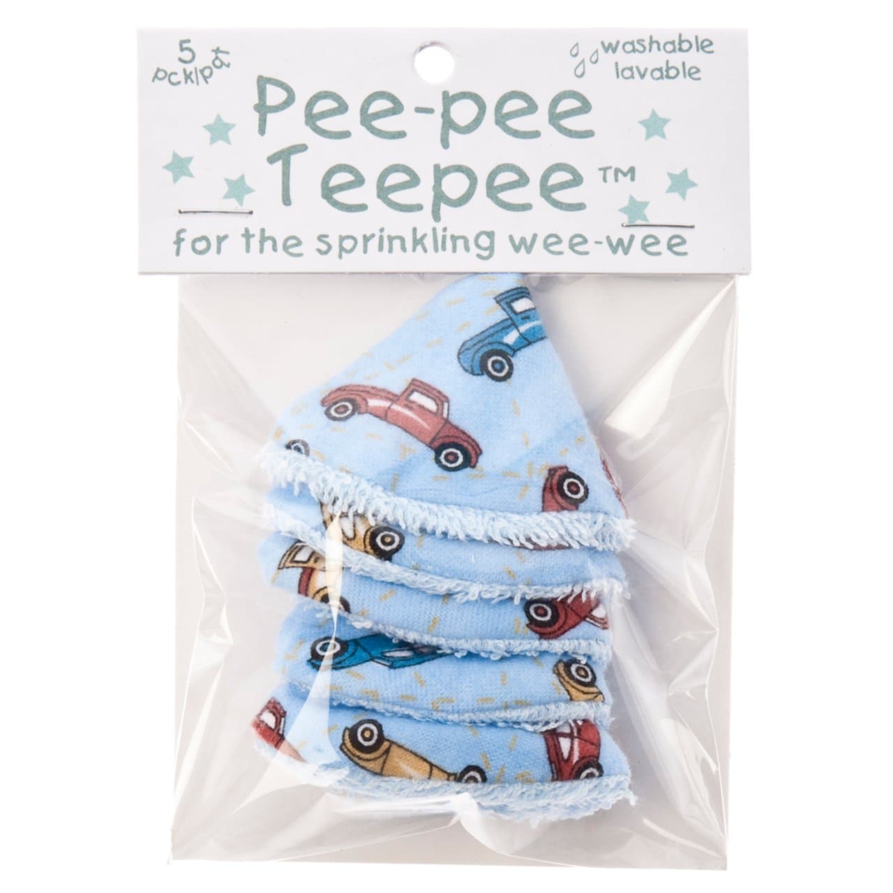 The Pee-pee Teepee for the Sprinkling Weewee Cars & Trucks with a Laundry Bag (Colors & Styles May Vary)