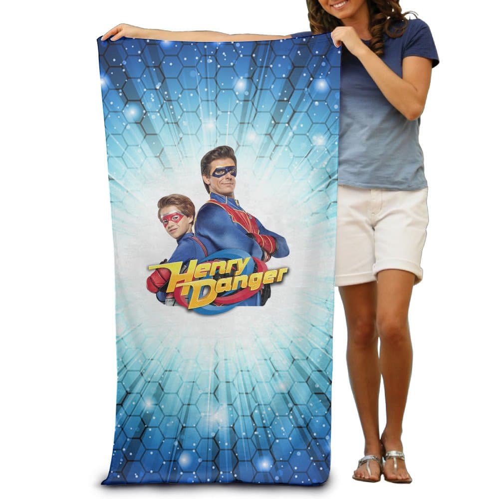 Adults Henry Danger Poster Fiber Maximum Softness And Absorbency Beach/ Bath/Pool Towel